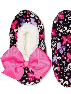 Jojo Siwa Girls Slippers Socks MediumLarge (Shoe Size: 13-4)